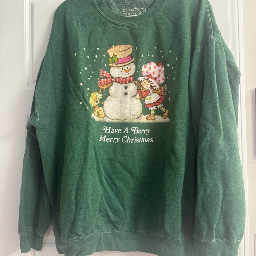 Zumiez Festive Green Crewneck Sweater